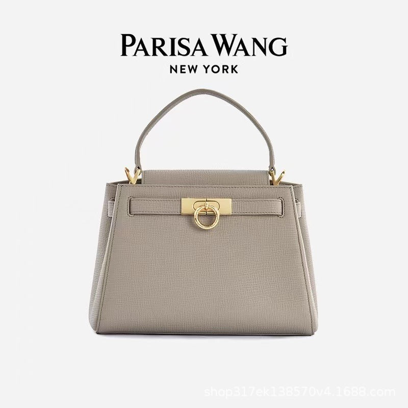 Bolso elegante de piel auténtica para mujer Madison: bolso de hombro, tote y bandolera, ideal para el día a día.