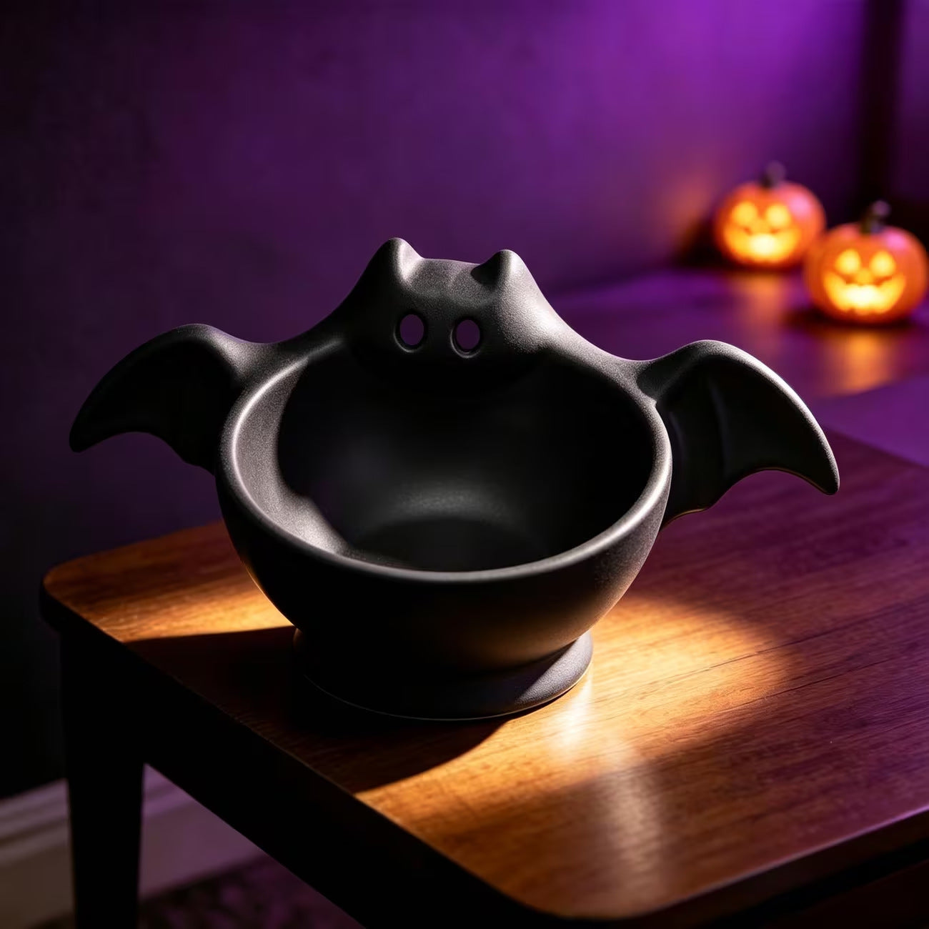 New Halloween Cute Bat-shaped Storage Bowl Home Decoration Ornament Multi-functional Storage