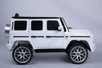 Mercedes Benz G63 Children's Electric Vehicle with Remote Control 12V Music, Horn, Spring Suspension, Safety Lock and License