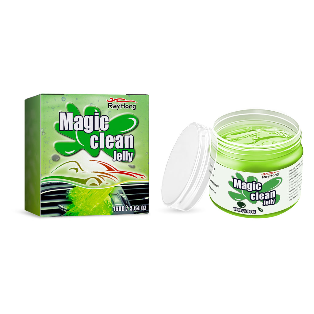 Magic Clean Jelly, Car Interior Seat Wash-Free Refurbished Cleaning Portable Decontamination Device