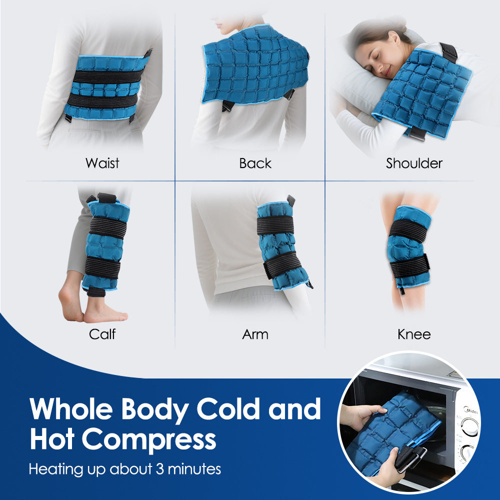 Cinta multifuncional con terapia de frío y calor para aliviar el dolor y proteger la zona lumbar.