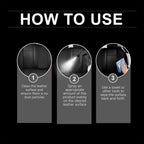 Rayhong Automotive Leather Ceramic Coating Spray, Leather Refurbishment Decontamination Brightening Maintenance Cleaning And Polishing Spray