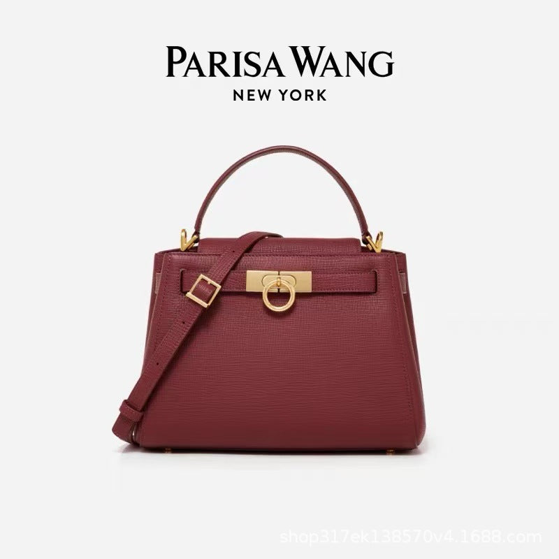 Bolso elegante de piel auténtica para mujer Madison: bolso de hombro, tote y bandolera, ideal para el día a día.