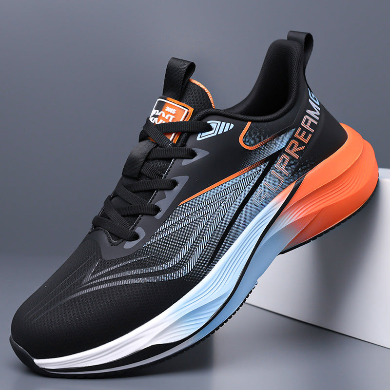 Nuevas zapatillas de running casuales y suaves para hombre (colección de otoño); zapatillas deportivas ligeras, versátiles y modernas.