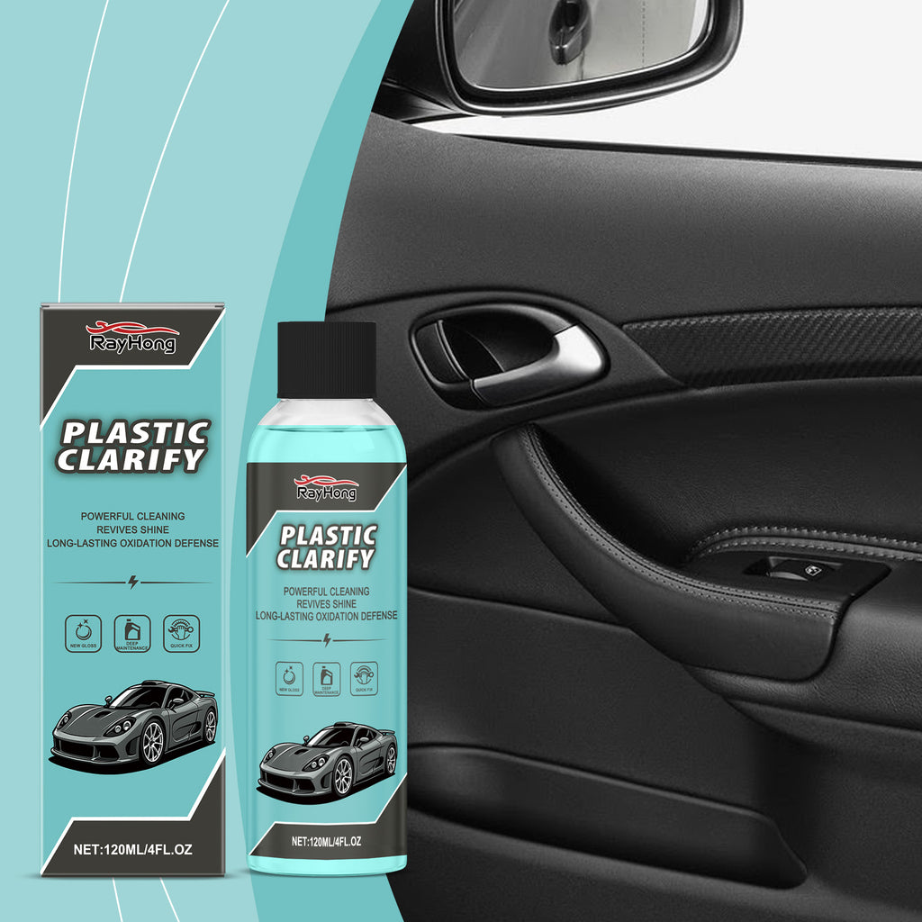 Rayhong Automobile Plastic Refurbishment Agent, Interior Clean Decontamination Dustproof Thickener Polishing Bright Maintenance And Renovation