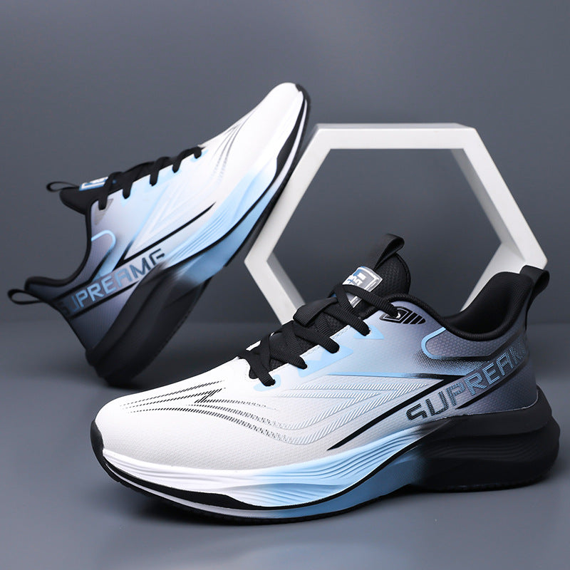 Nuevas zapatillas de running casuales y suaves para hombre (colección de otoño); zapatillas deportivas ligeras, versátiles y modernas.