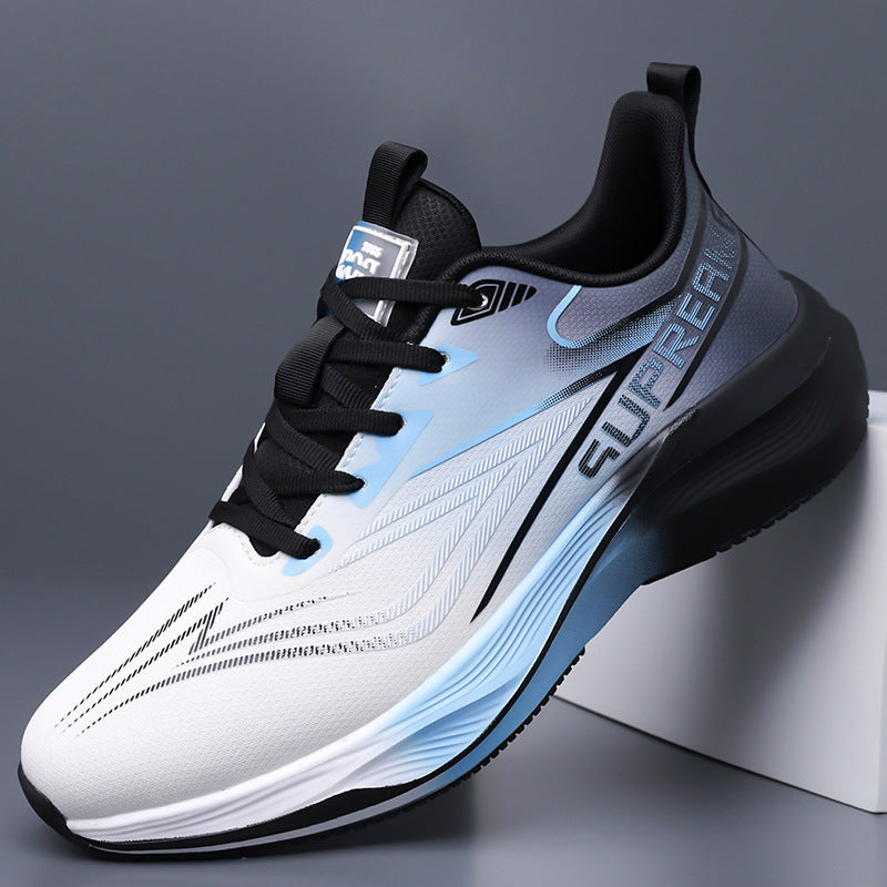 Nuevas zapatillas de running casuales y suaves para hombre (colección de otoño); zapatillas deportivas ligeras, versátiles y modernas.