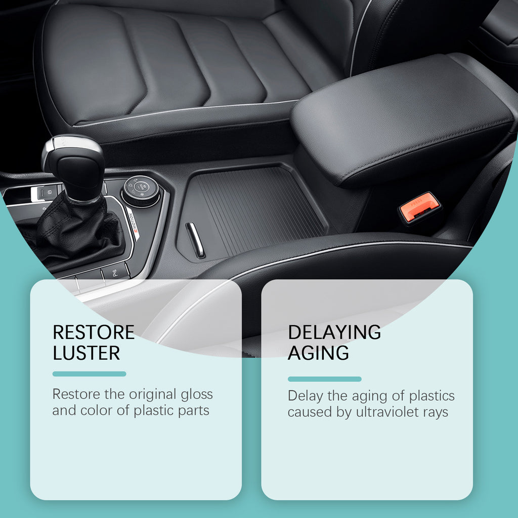 Rayhong Automobile Plastic Refurbishment Agent, Interior Clean Decontamination Dustproof Thickener Polishing Bright Maintenance And Renovation