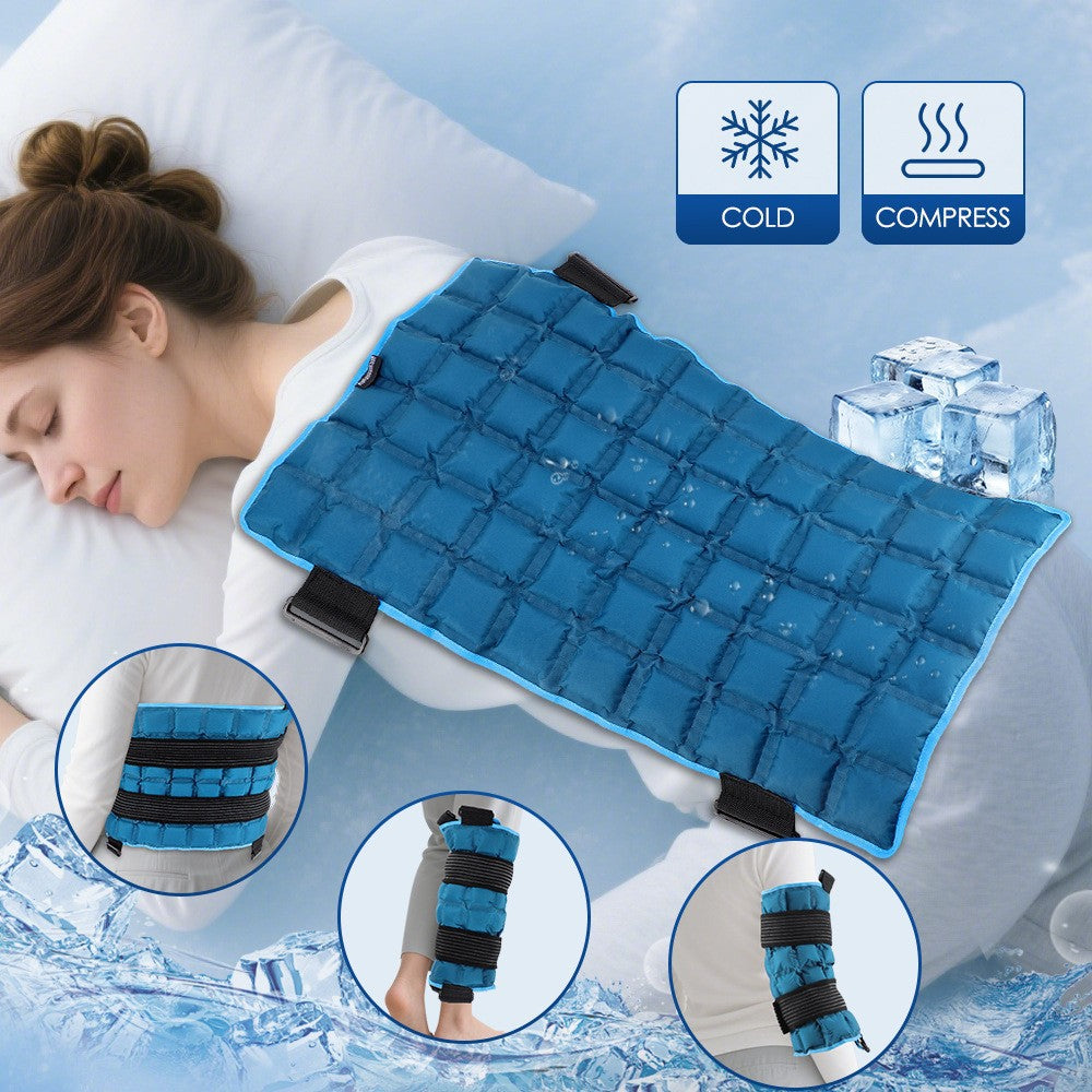 Cinta multifuncional con terapia de frío y calor para aliviar el dolor y proteger la zona lumbar.