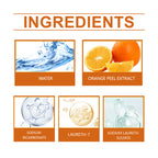 Rayhong Orange Smell Car Wash Liquid, Household Car Wash Dust Decontamination Concentrated Car Wash Liquid Cleaning Agent Car Care
