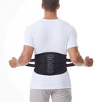 Cinturón de soporte lumbar para hombres y mujeres, cinturón deportivo para bádminton y baloncesto, cinturón abdominal para entrenamiento de fitness y running.