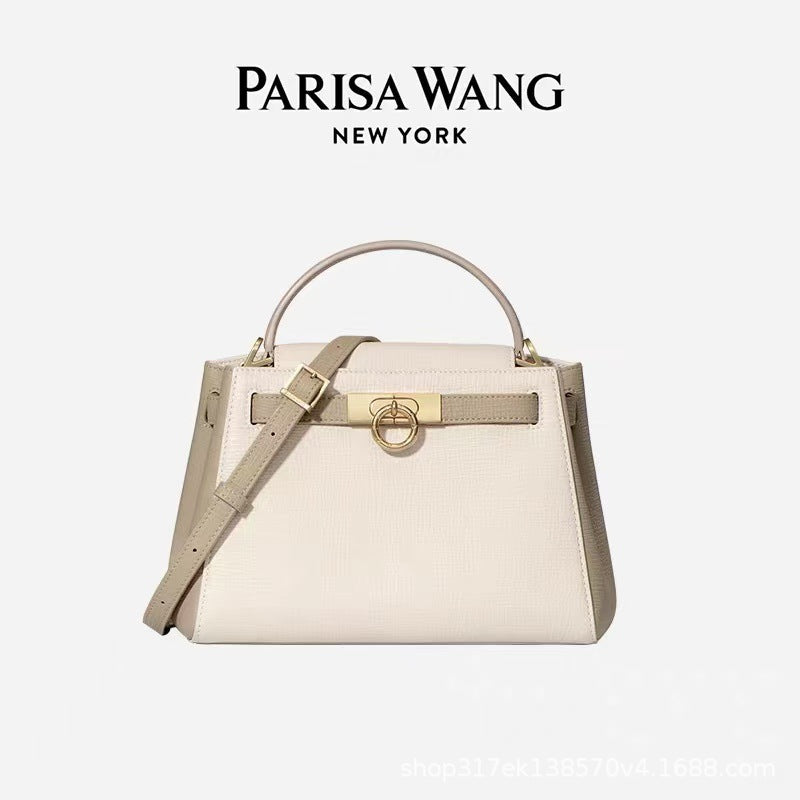 Bolso elegante de piel auténtica para mujer Madison: bolso de hombro, tote y bandolera, ideal para el día a día.