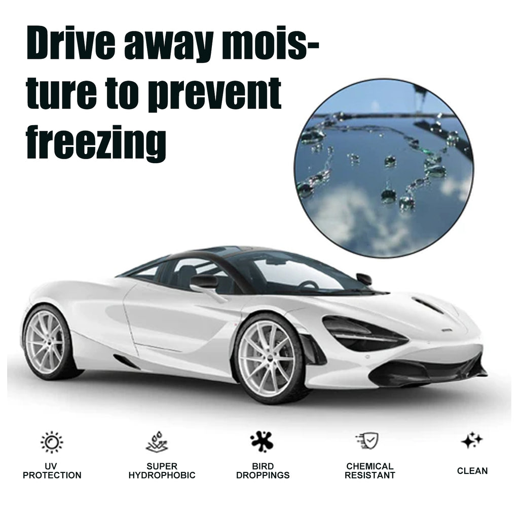 Rayhong Car Snow Removal Cream, Car Snow Removal Windshield Anti-icing Anti-freezing Car Window Defrosting Cream