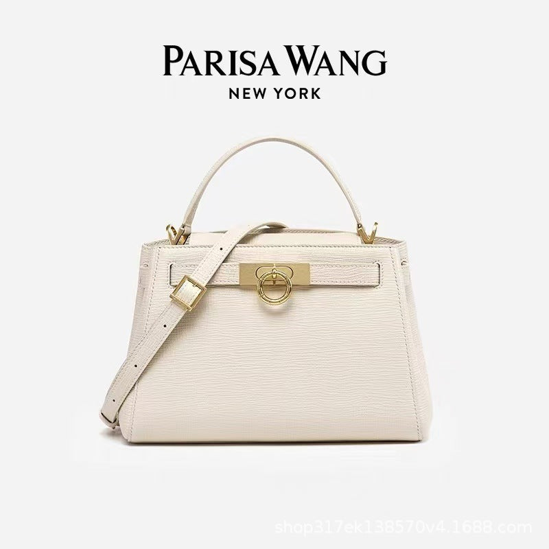 Bolso elegante de piel auténtica para mujer Madison: bolso de hombro, tote y bandolera, ideal para el día a día.