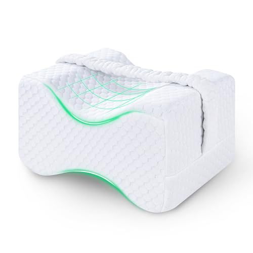 Almohada rectangular multifuncional para piernas y rodillas, diseñada para mujeres embarazadas.