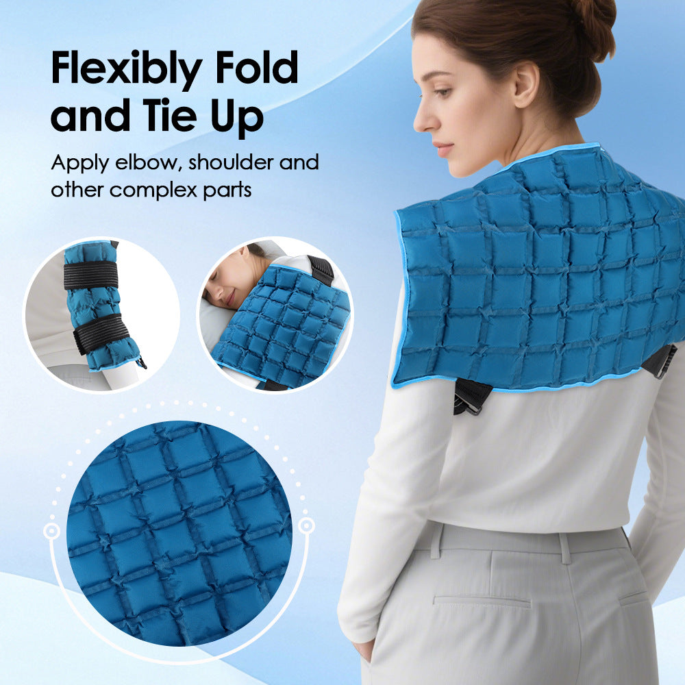Cinta multifuncional con terapia de frío y calor para aliviar el dolor y proteger la zona lumbar.